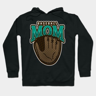 Baseball Mom Baseball Team Mom Baseball Mom Era Hoodie